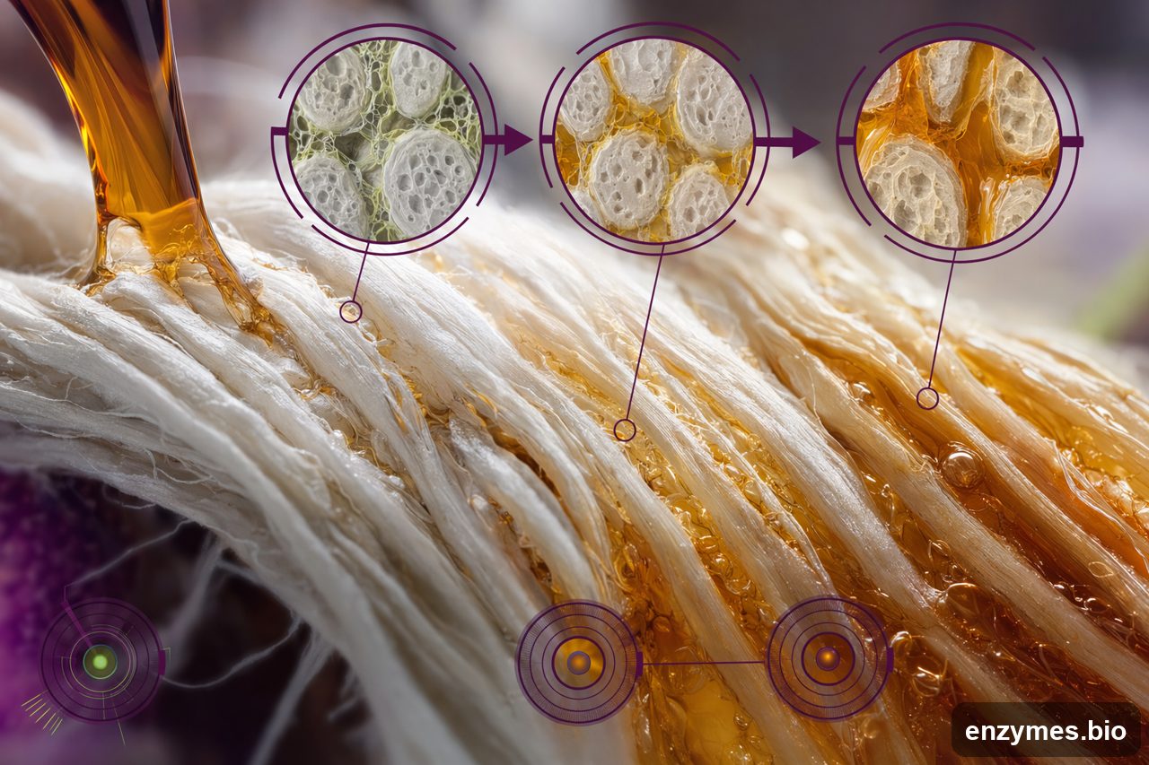 Pectinase in textile bioscouring