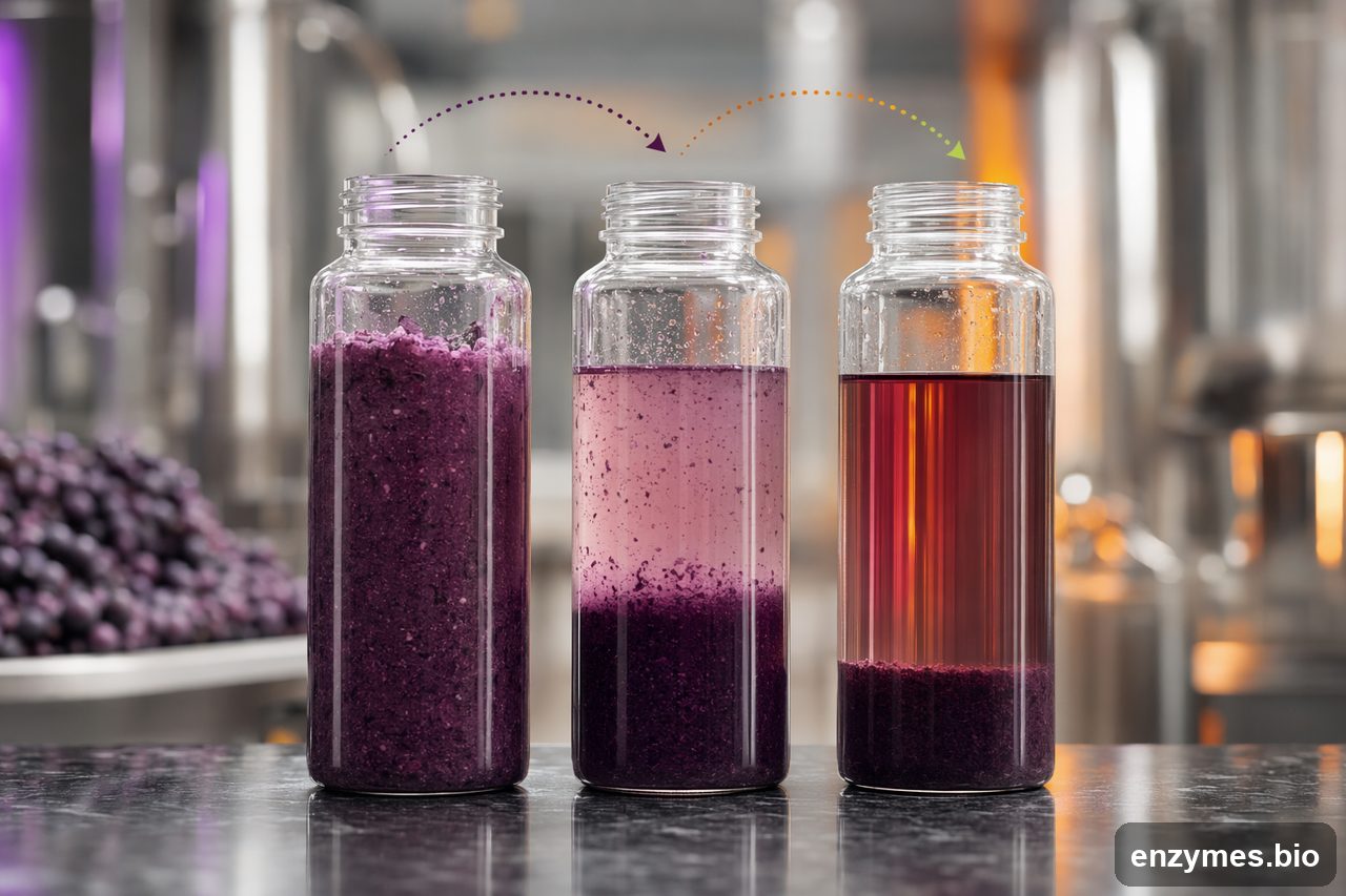 Pectinase — pectinase process conditions
