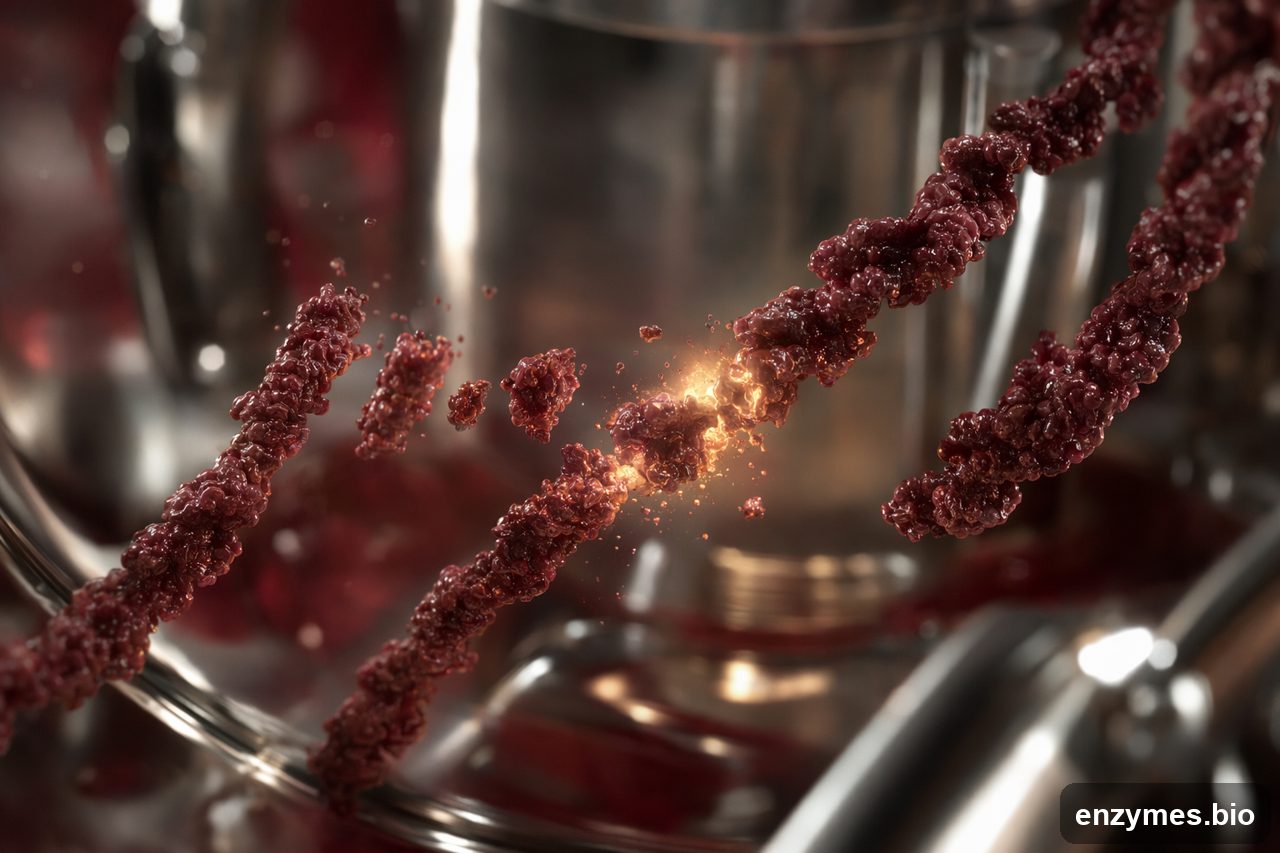 Pepsin in collagen gelatin