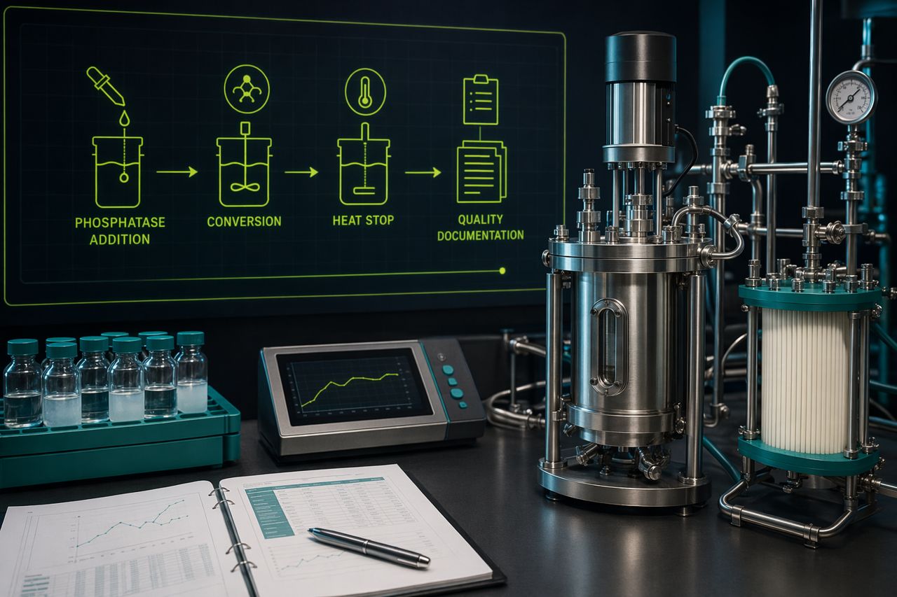 Phosphatase in Dairy and Beverage Process Contexts | Phosveil