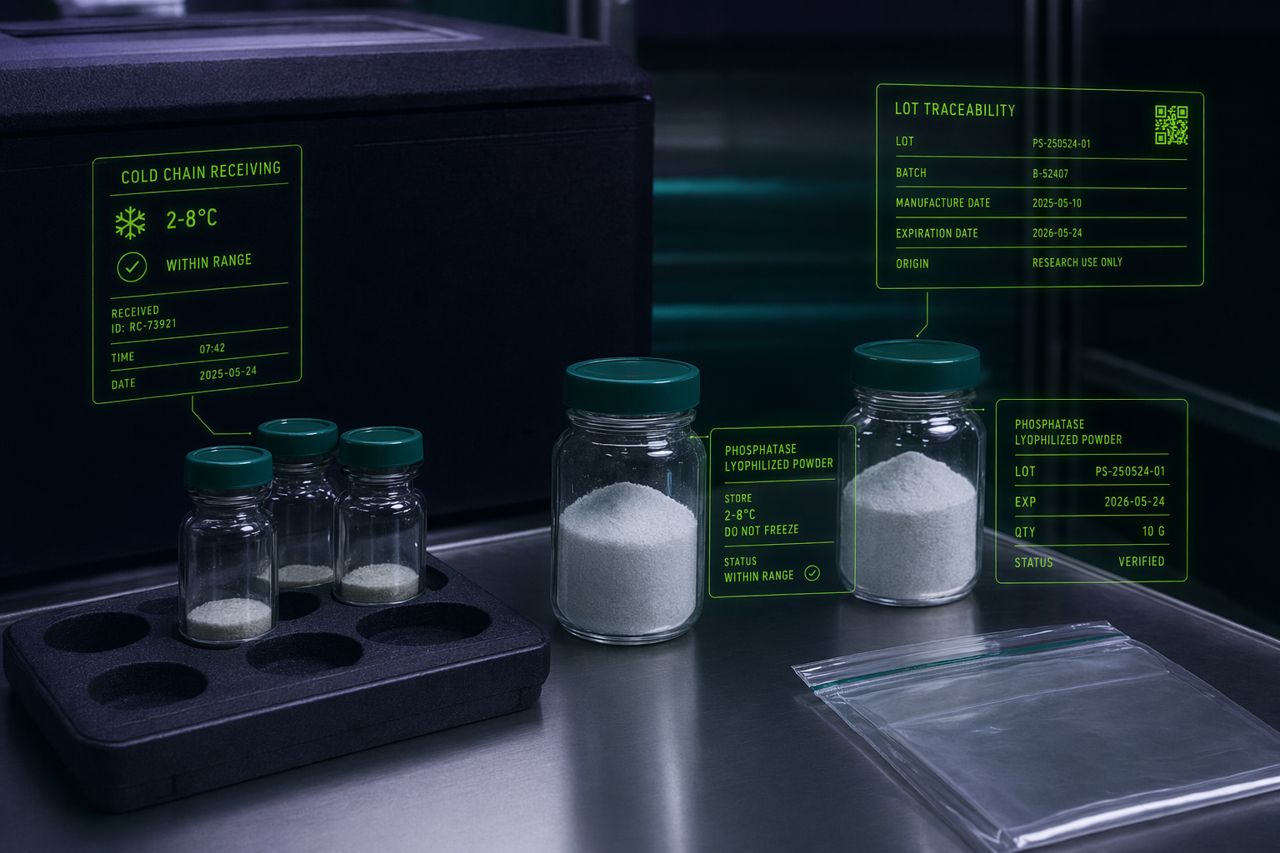 Phosphatase Stability, Handling, and Storage Considerations