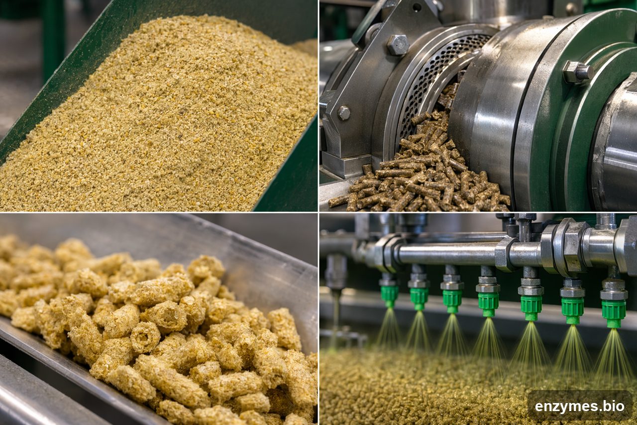 Phytase in aquaculture feed