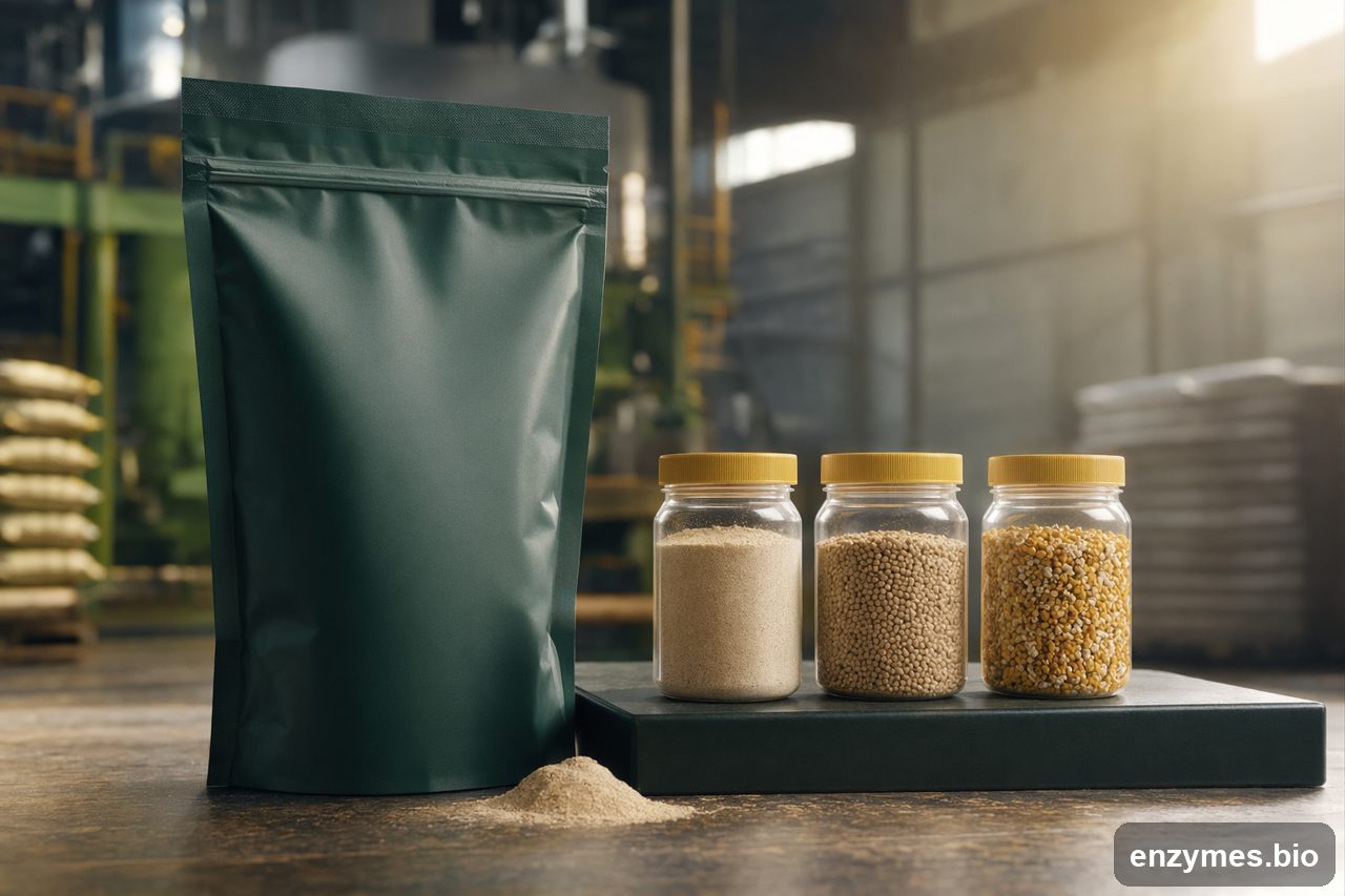Phytase in feed premix