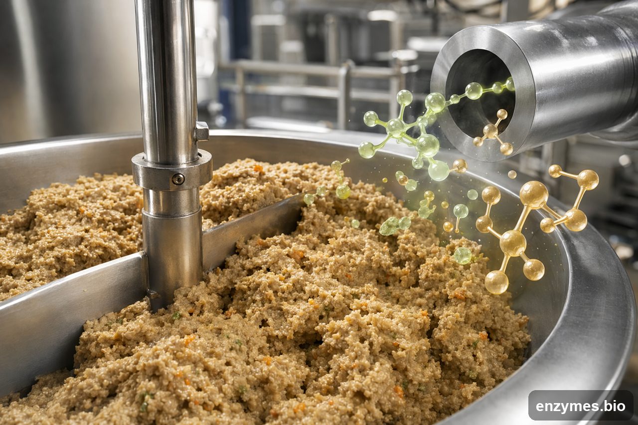 Phytase in pet food