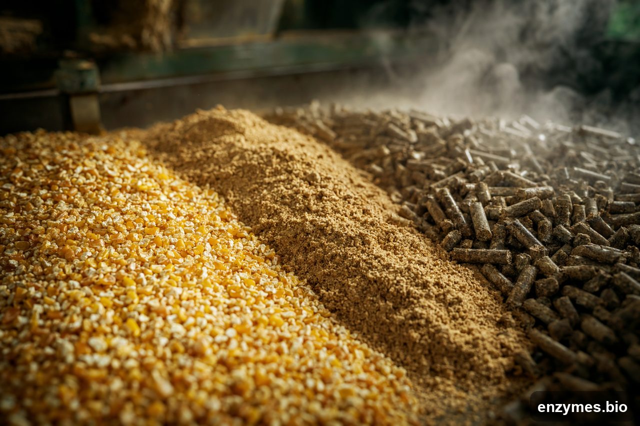 Phytase — phytase pelleting stability