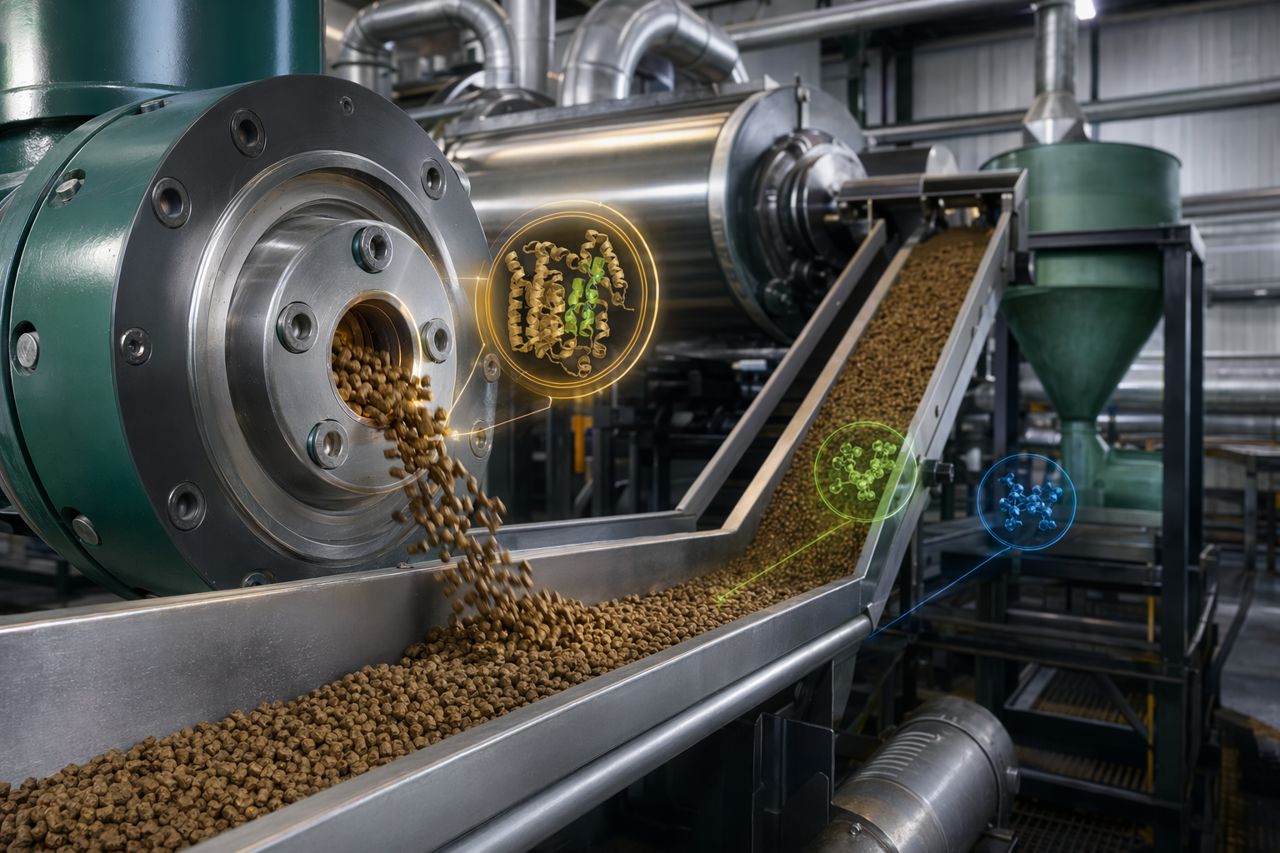Phytase in der Extrusion und Aquafeed-Verarbeitung | Hitze, Retention und Formulierungswert