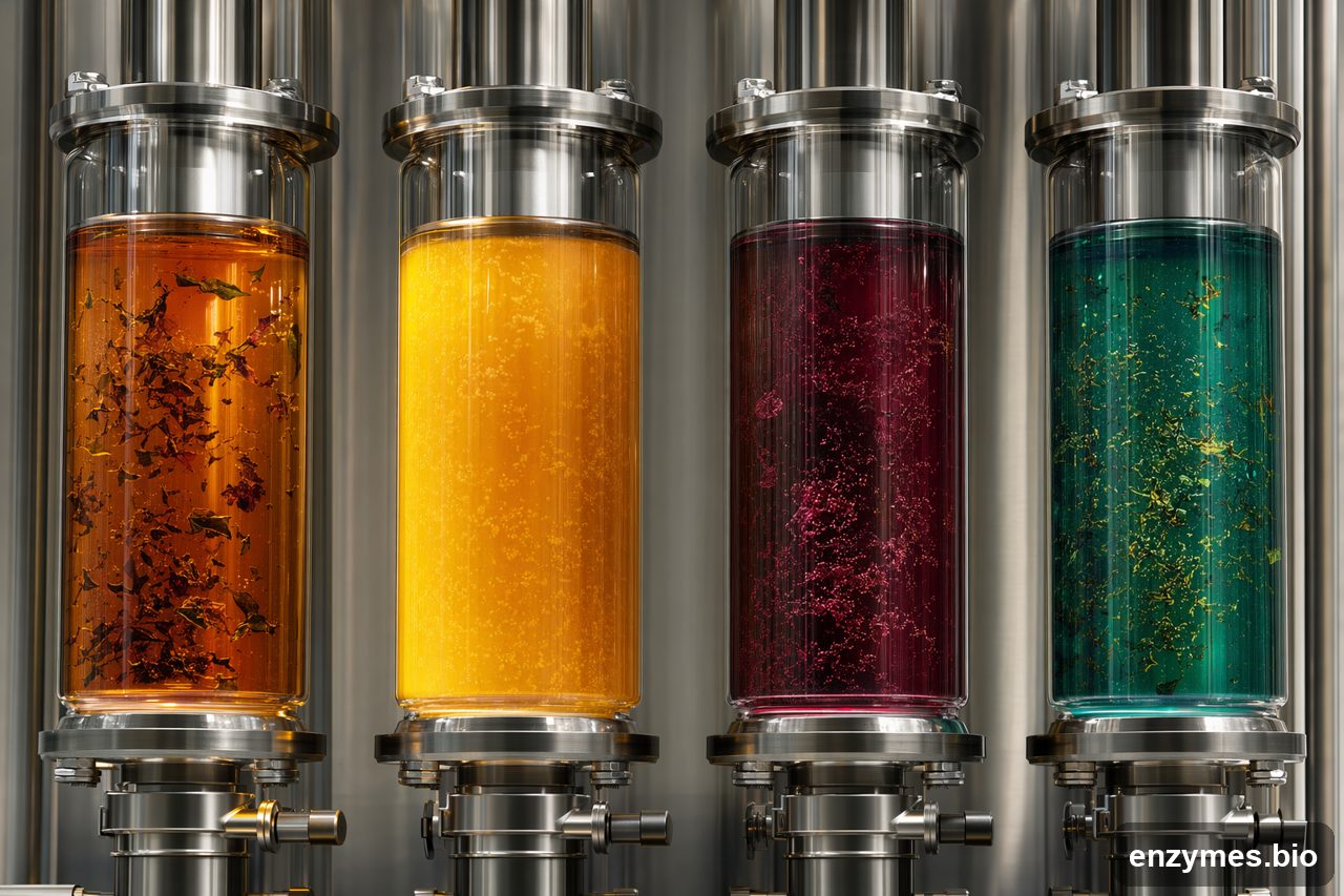 Tannase — tannase process variables