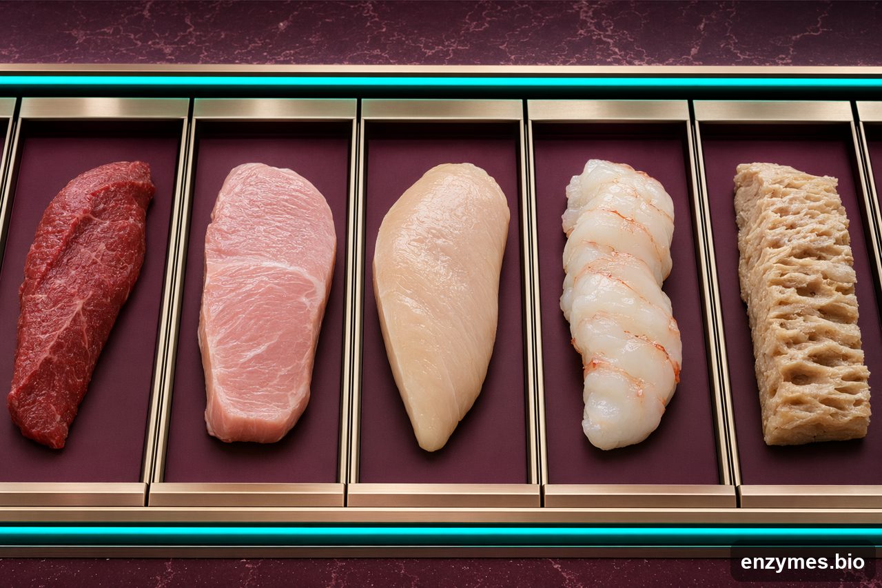 Transglutaminase in meat binding