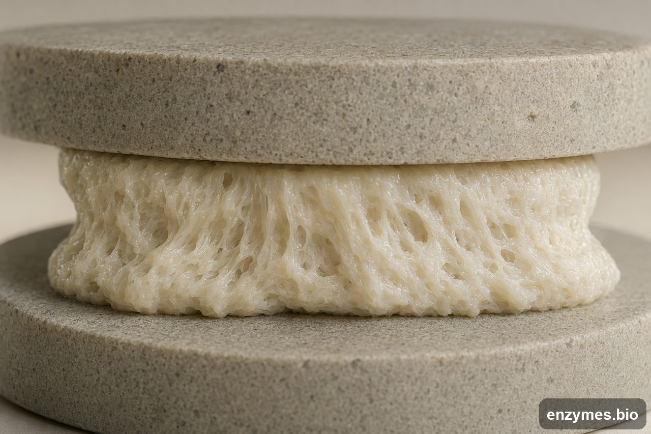 Transglutaminase — texture development