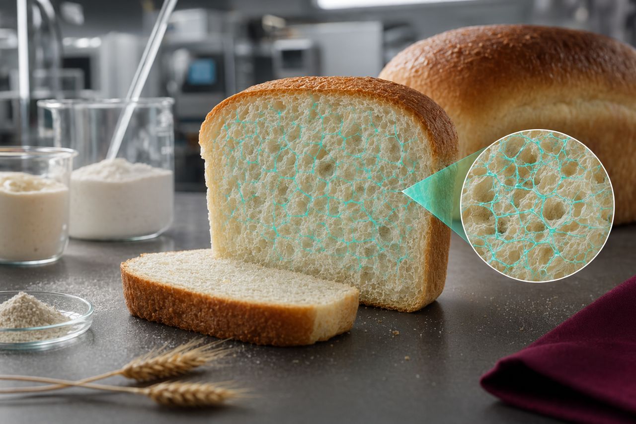 Transglutaminase for Bakery: Dough Strength and Baked Goods Structure