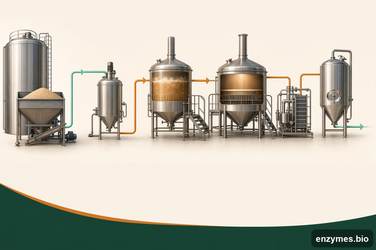 Xylanase in brewing