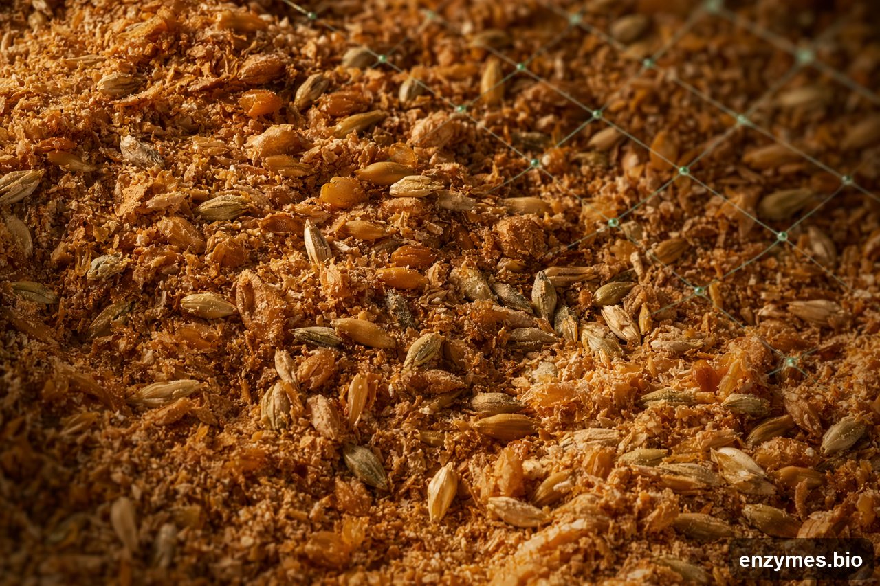 Xylanase in poultry feed