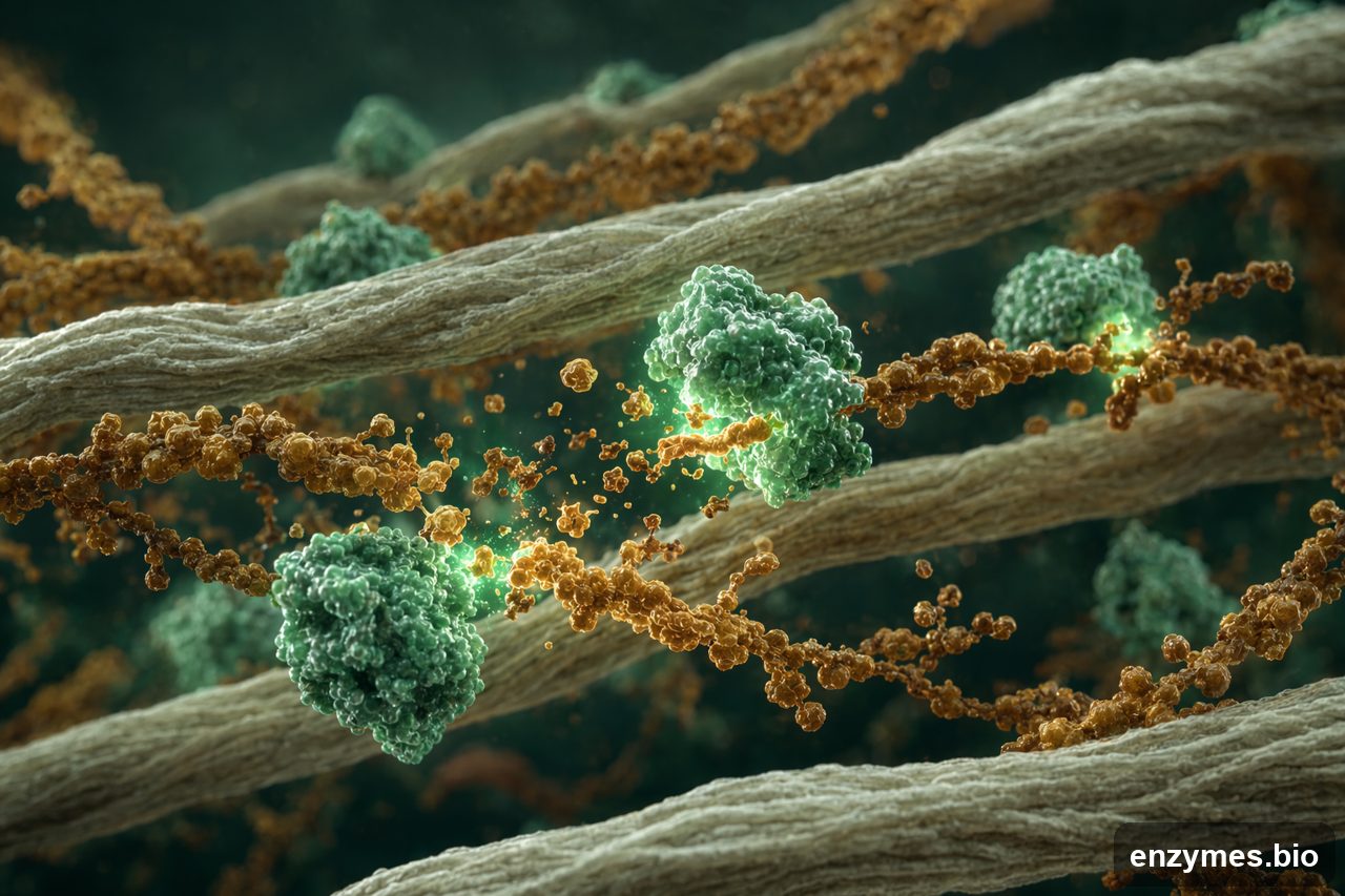 Xylanase in pulp paper